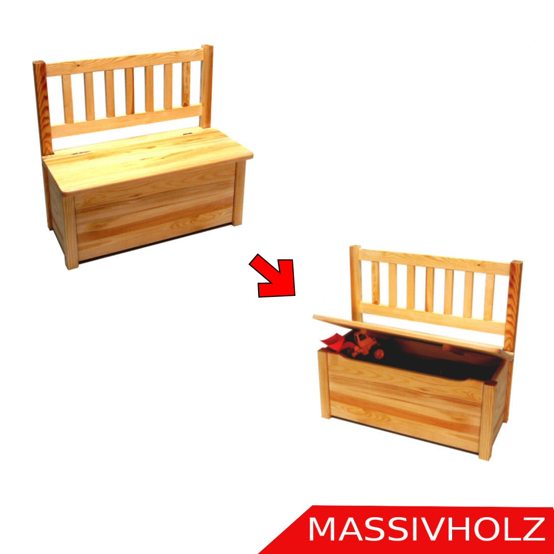 Kindersitzbank Kinderbank Kinder Bank Truhe Sitzbank Stuhl Holz